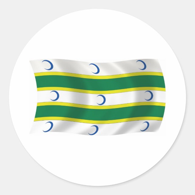 Adesivo de Sinalizador Turcomenos (Frente)