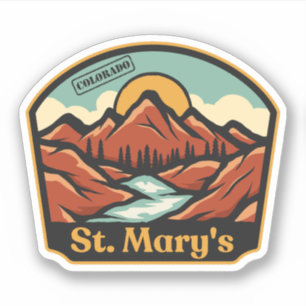 Adesivo de St. Mary's, Colorado