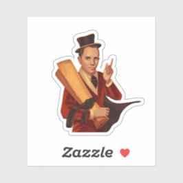 Adesivo de Stepan Bandera Arte Colorido Vintage De