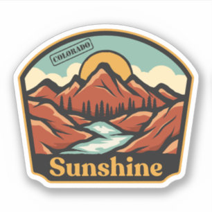 Adesivo de Sunshine, Colorado