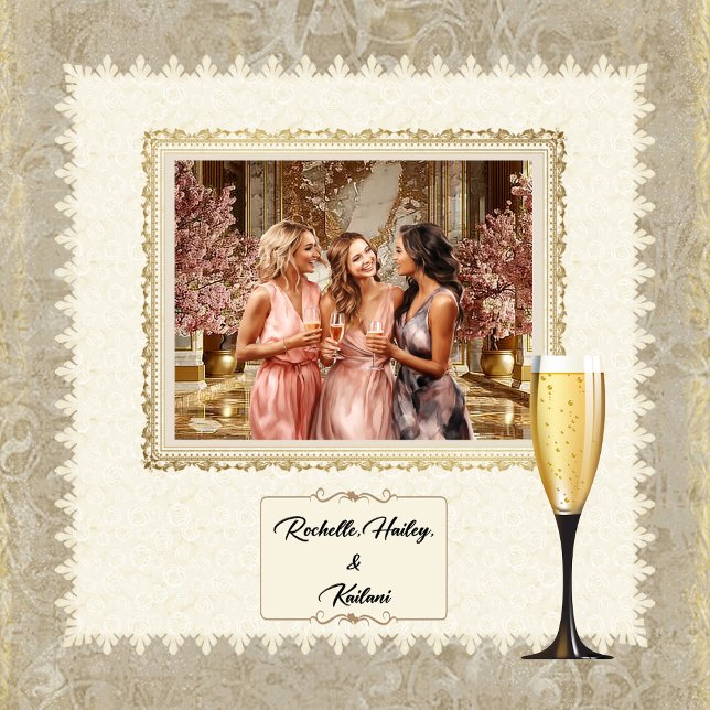 Adesivo de taça de champanhe (Criador carregado)