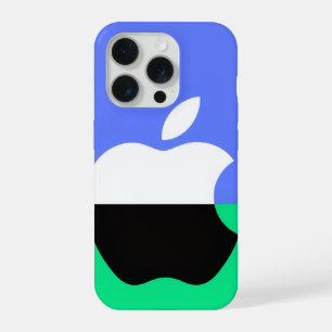 Adesivo de telefone com bloco de cores minimalista
