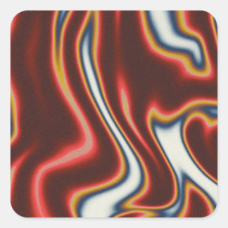 Adesivo de tinta de mármore líquida, colorido, flu