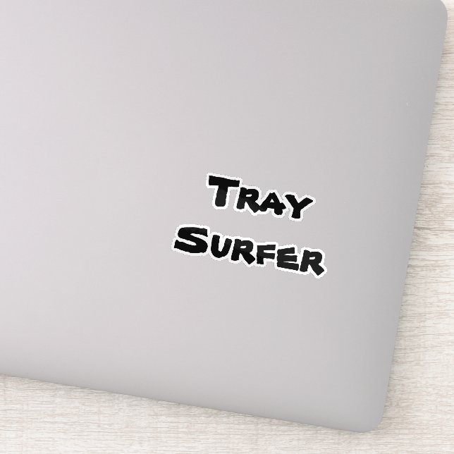 Adesivo de Tray Surfer (Detalhe)