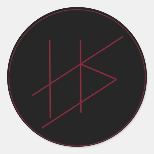 Adesivo de triagem helênica (Frente)