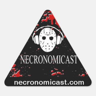 Adesivo de triângulo