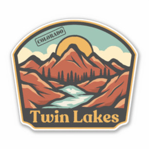 Adesivo de Twin Lakes, Colorado