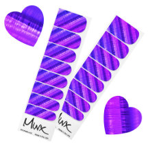 Abstrato Diagonal Rosa e Púrpura Minta Arte das Mi