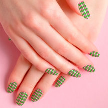 Diamantes de Golfe Tradicionais Rosa e Verde