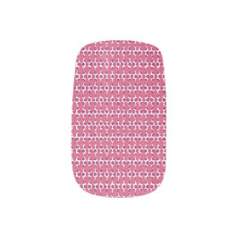 Adesivo De Unha Diamantes e pontos rosa