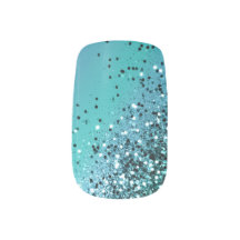 Glitter Azul Aqua OCEAN #1 #shiny