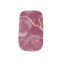 Marble Nail Design: Minx Unhas