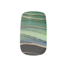 Marble Nail Design: Minx Unhas