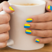 Sinalizador Ucraniano Azul e Amarelo