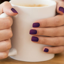 Unhas de Ombro Roxo - Unhas de outono | Unhas de q
