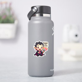 Adesivo de Vampira Chibi "Doce e Fofa"