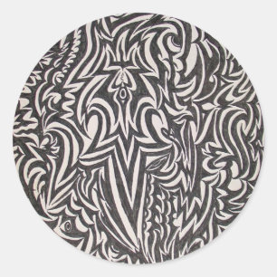 Adesivo de viagem do caos