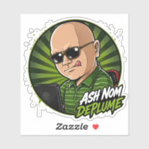 Adesivo de Vinil Ash Nom DePlume