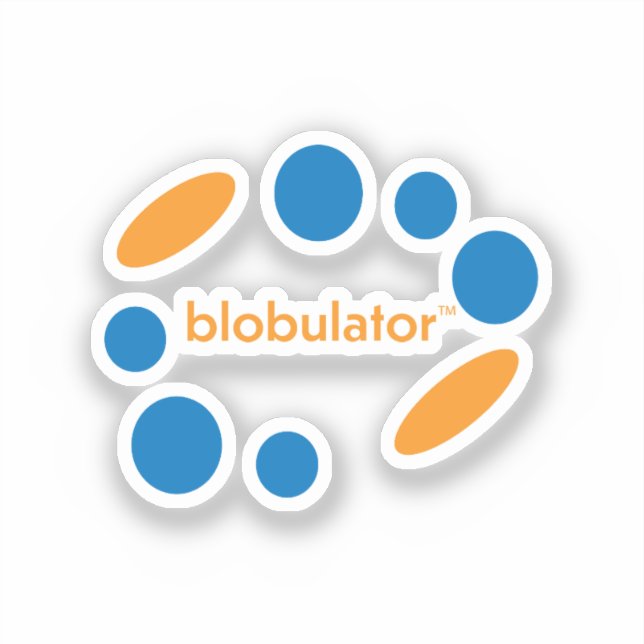adesivo de vinil blobulator (Frente)