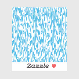 Adesivo de vinil com formato personalizado