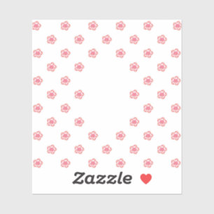 Adesivo de vinil com formato personalizado