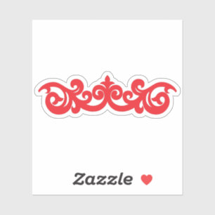 Adesivo de vinil com formato personalizado