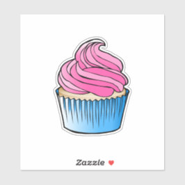 Adesivo de Vinil Cupcake