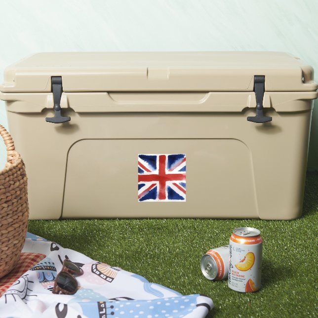 Adesivo de vinil da bandeira Union jack (Refrigerador)