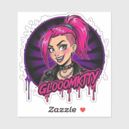 Adesivo de Vinil Gloomkitty