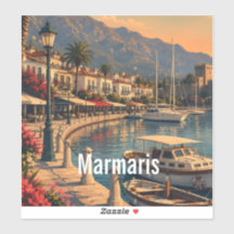 Adesivo de Vinil Memórias de Viagem Porto de Marma