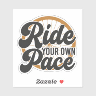 Adesivo de Vinil Motivacional para Bicicleta de Es