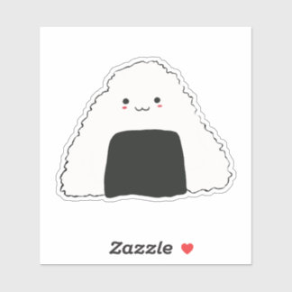 Adesivo de Vinil Onigiri Kawaii