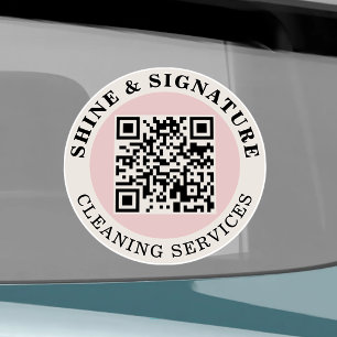 Adesivo de Vinil para Carro de Serviço de Limpeza