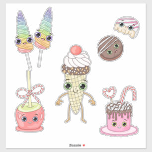 Adesivo de Vinil Personalizado Candy Land Sweet Tr