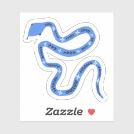 Adesivo de Vinil Personalizado Cobra Azul