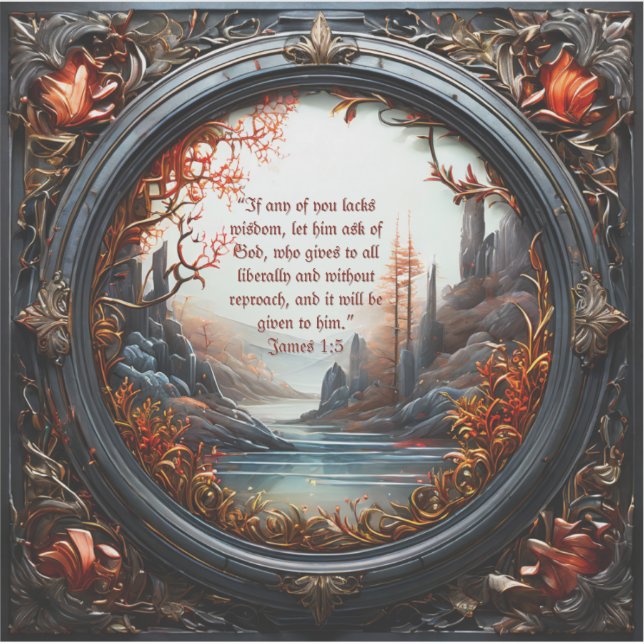 Adesivo de Vinil Personalizado com Versículo da Bí (Frente)