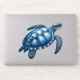 Adesivo de Vinil Personalizado de Tartaruga Marinh