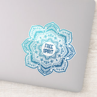 Adesivo de vinil personalizado Eira Mandala cortad