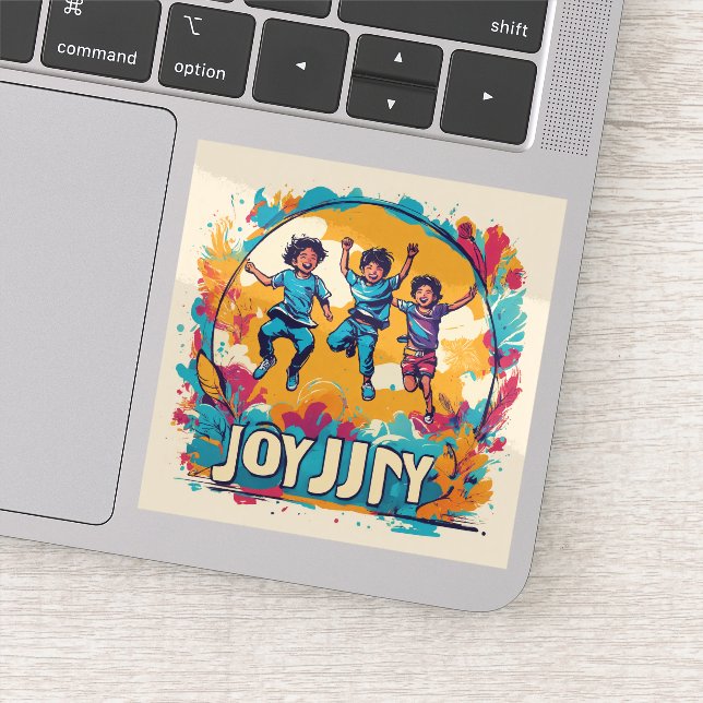 Adesivo de Vinil Personalizado Joy (Detalhe)