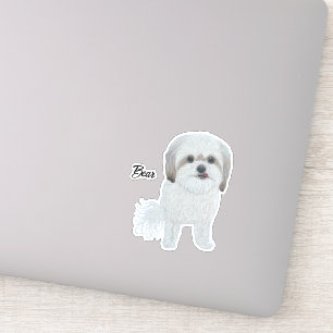 Adesivo de Vinil Personalizado Malshi Bear