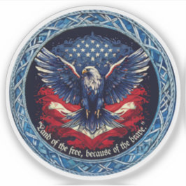 Adesivo de Vinil Personalizado Patriota
