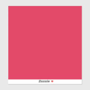 Adesivo de Vinil Vermelho Carmesim Personalizado