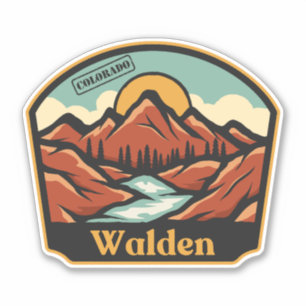 Adesivo de Walden, Colorado
