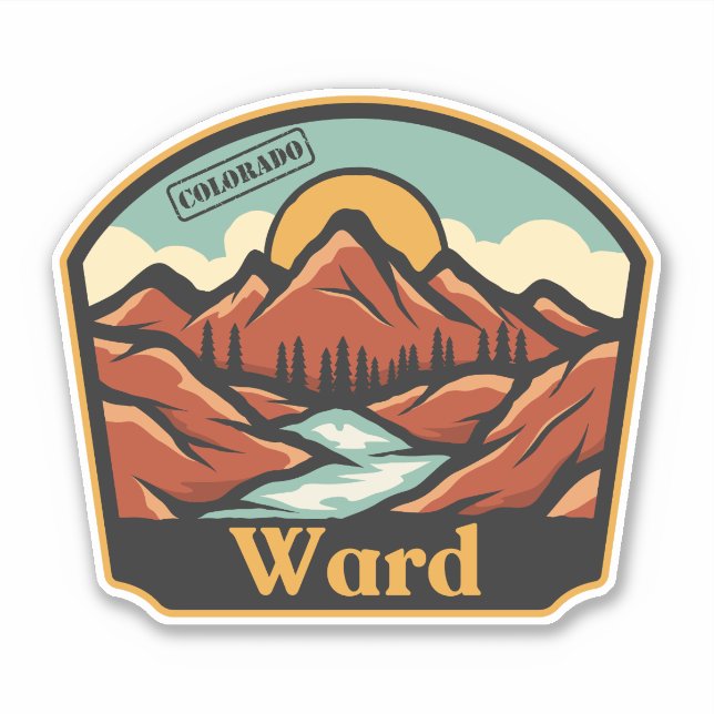 Adesivo de Ward, Colorado (Frente)