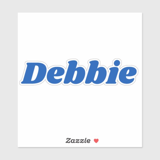 Adesivo Debbie (Folha)