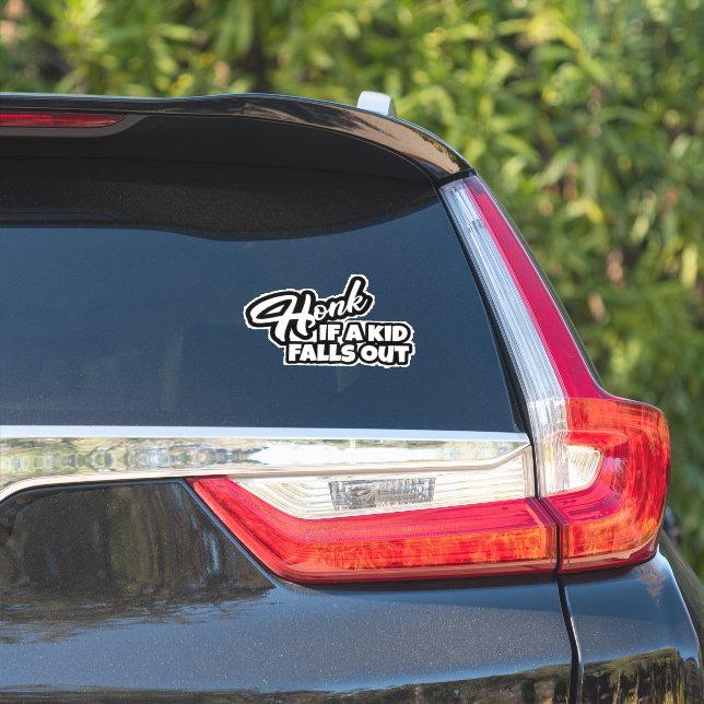 Adesivo Decal de carro de vinilo engraçado (Lado do carro)