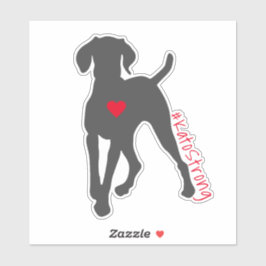 Adesivo Decal de Vinil do #KatoStrong