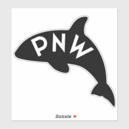 Adesivo Decal Orca PNW