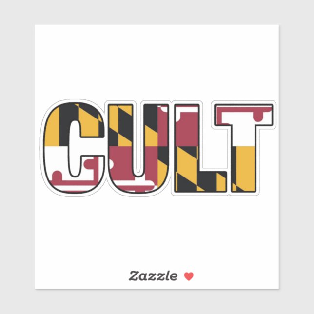 Adesivo Decano de Ajuste de Sinalizador de Maryland Person (Folha)