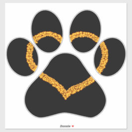 Adesivo Decano Do Carro De Vinilo Com Puppy Love